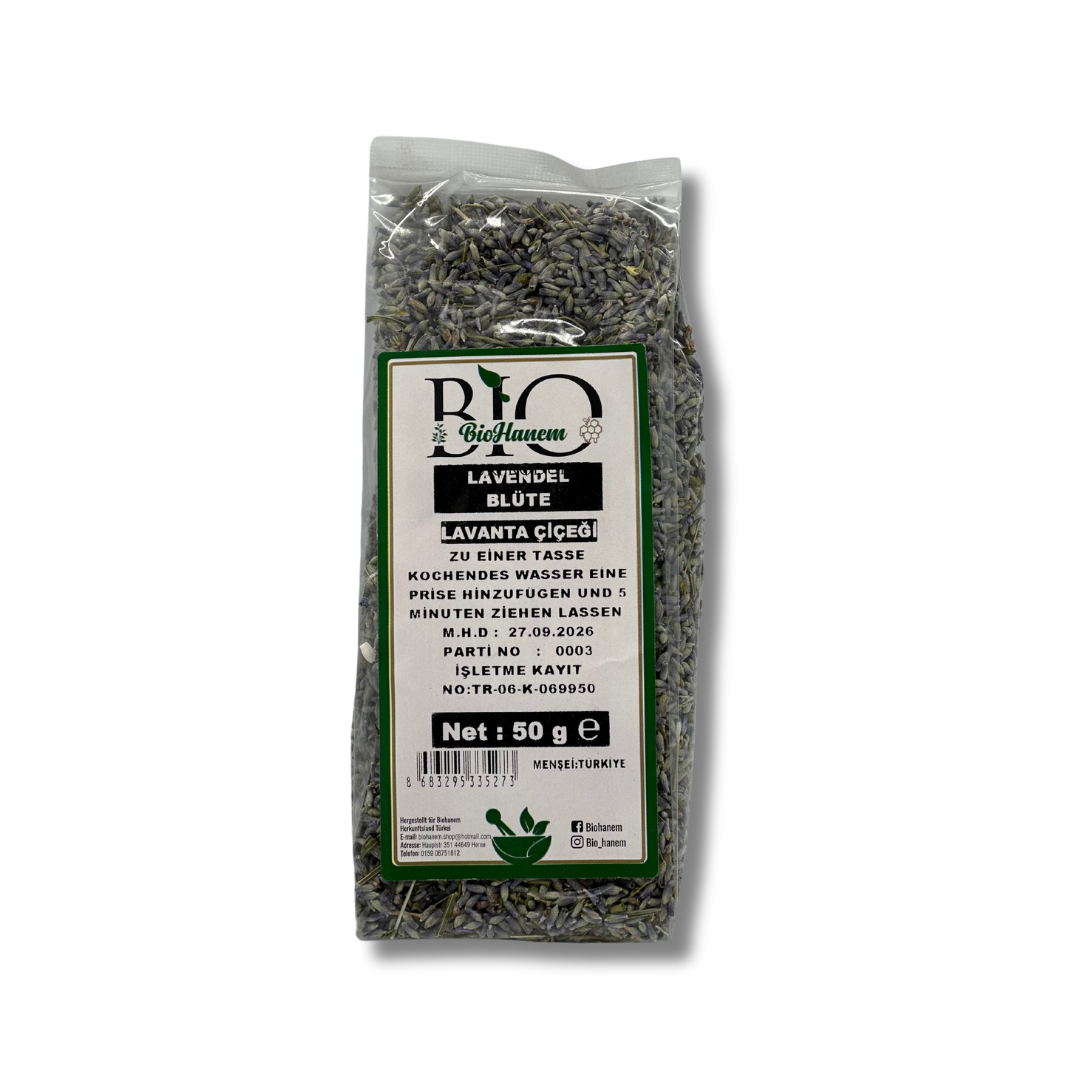 Lavendelblüte, Lavanta Çiçeği (50g)