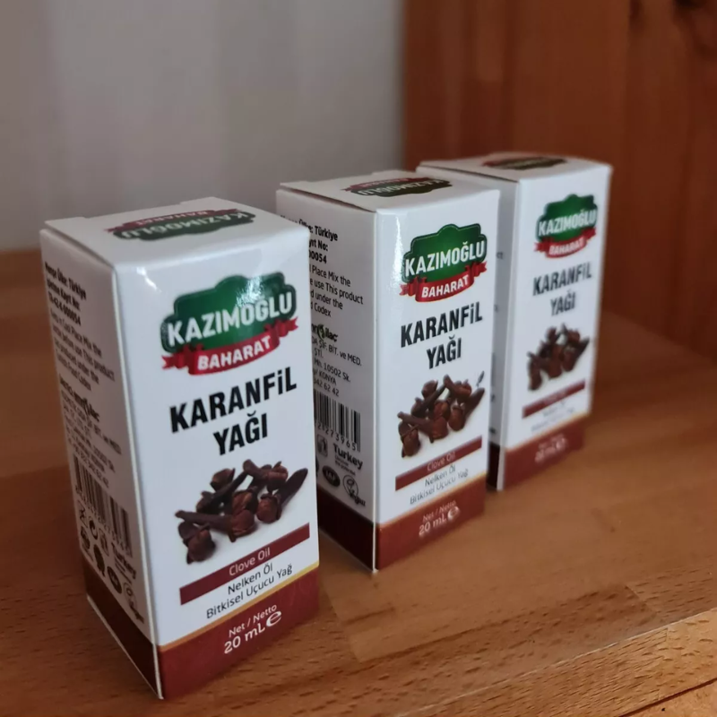 🌸 Nelkenöl / Karanfil Yağı - 100% Naturrein Ätherisches Öl (20ml) von Kazımoğlu