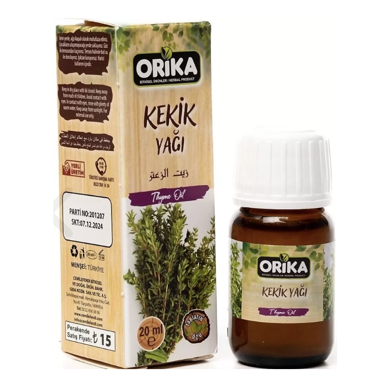 🌿 Thymianöl / Kekik Yağı - 100% Ätherisches Öl (20ml) von Orika