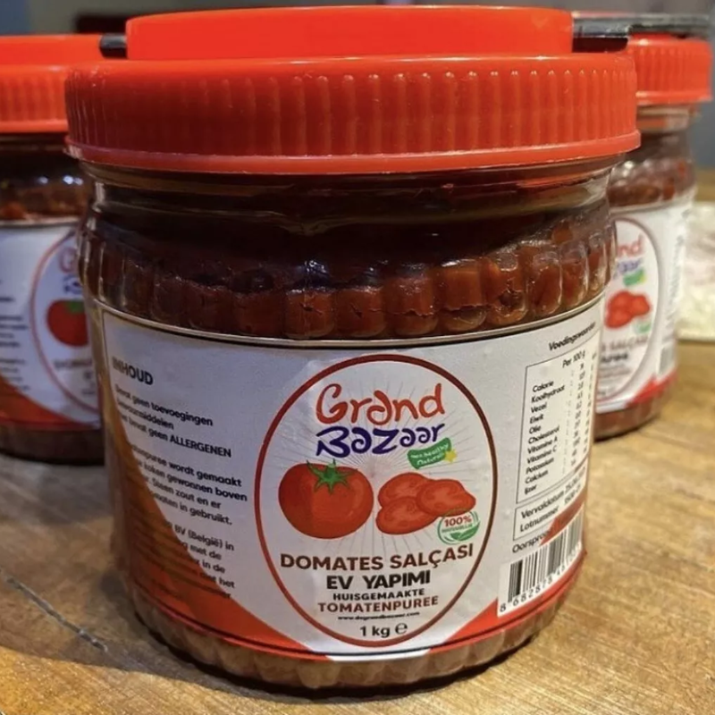 🌿 Hausgemachtes Tomatenmark (Domates Salçası) - 1kg von Kazımoglu