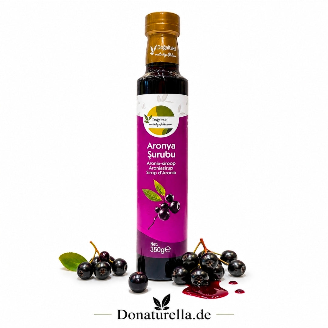 Aroniasirup 350 g – Natürlicher Fruchtsirup aus Aroniabeeren