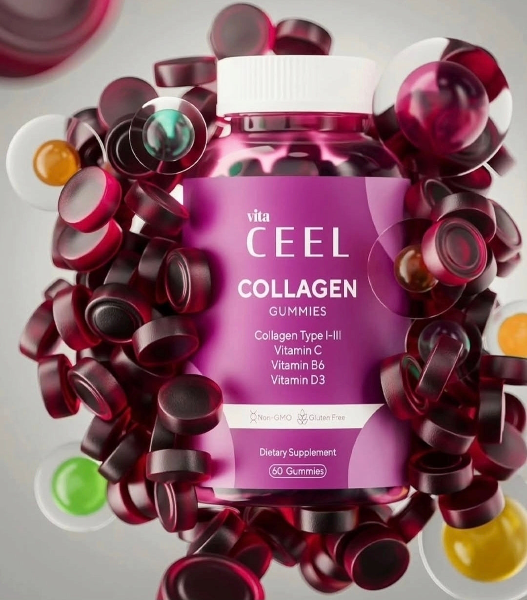 COLLAGEN TABLETTEN-TYP 1-3 MIT VITAMIN C, B6, D3 EINFACH UND NATÜRLICH