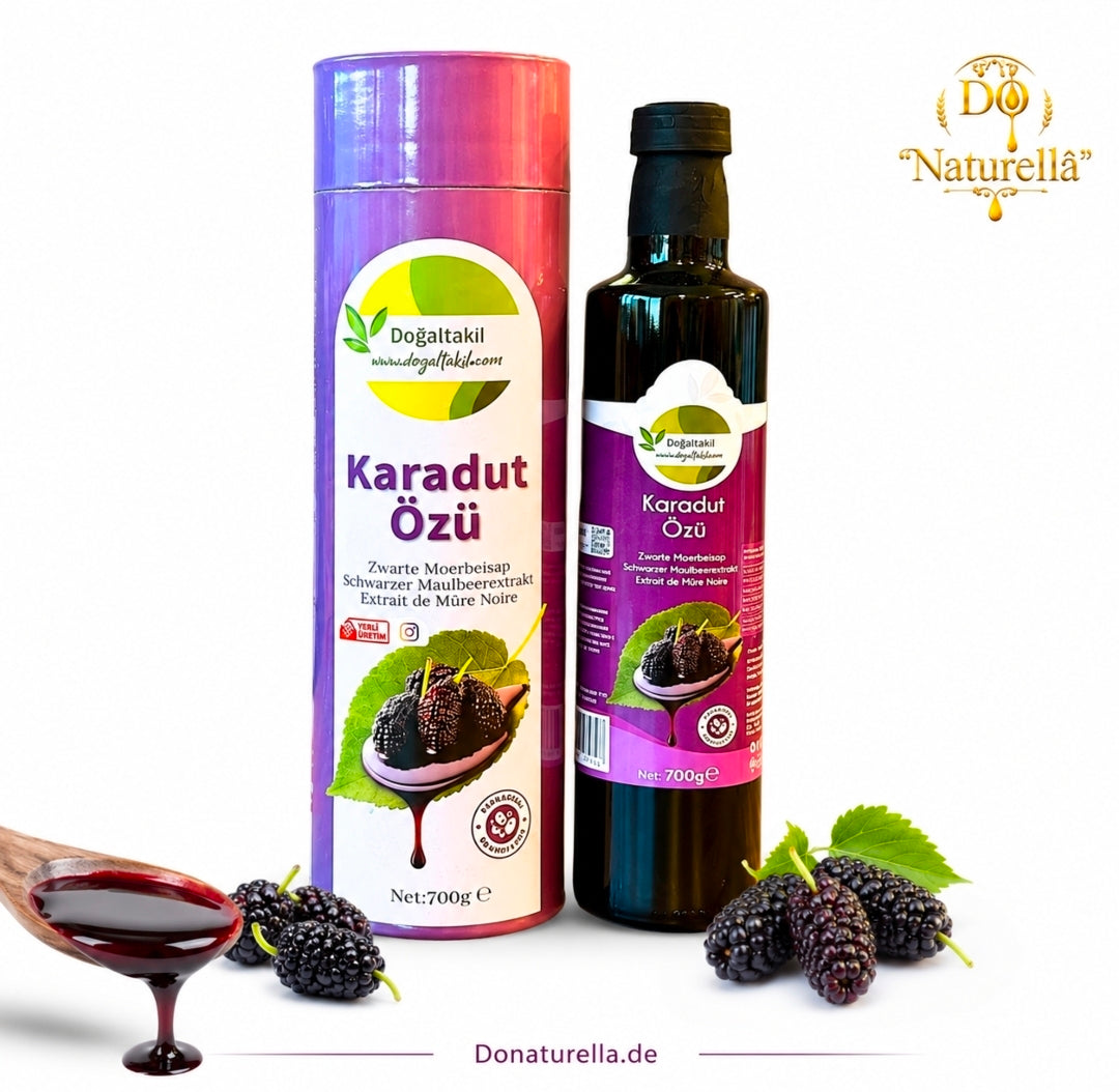 Schwarzer Maulbeerextrakt 700 g – Karadut Extrakt – Premium Fruchtsirup