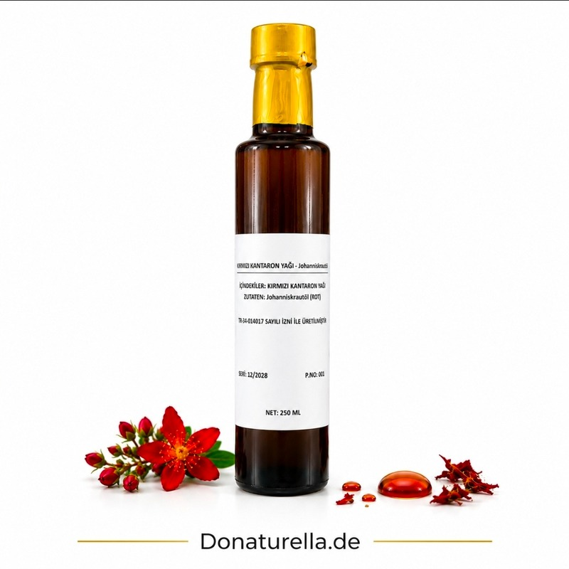 Rotes Johanniskrautöl 250 ml – Premium Qualität – Hochwertiges Körper- & Pflegeöl