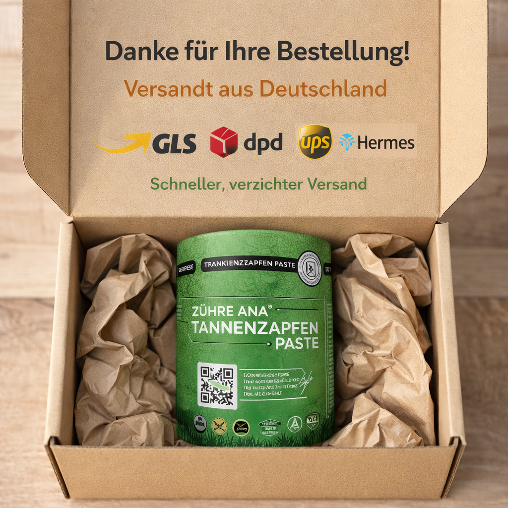 Zühre Ana Tannenzapfen Paste – Kräuterpaste mit Kiefernzapfen, Vitamin C & D3 – 240 g | Versand aus Deutschland