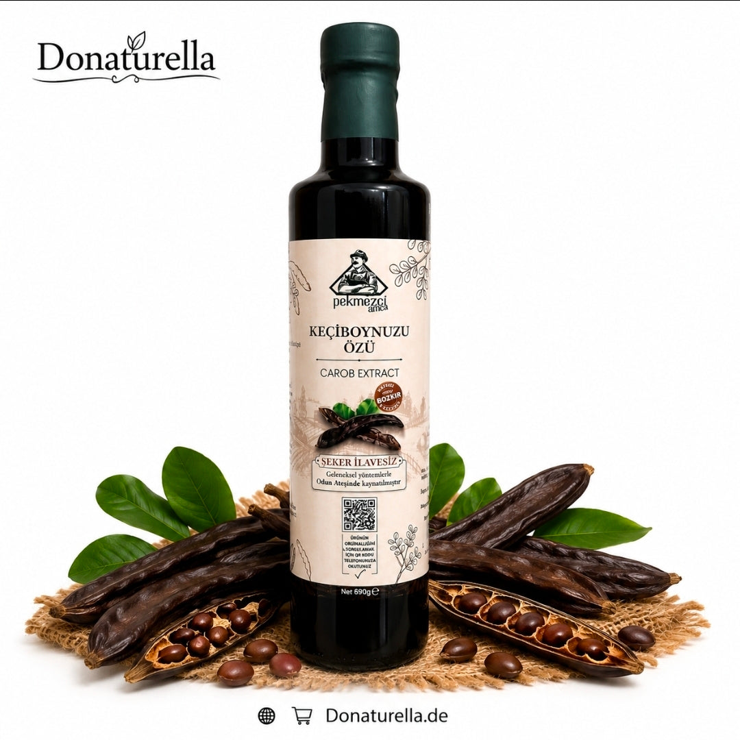 Johannisbrot-Extrakt 690 g | 100 % Natürlich | Ohne Zusatzstoffe | Traditionell hergestellt | Premium Qualität