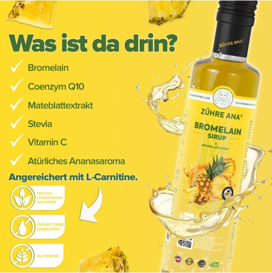 Bromelain Şurubu 250ml