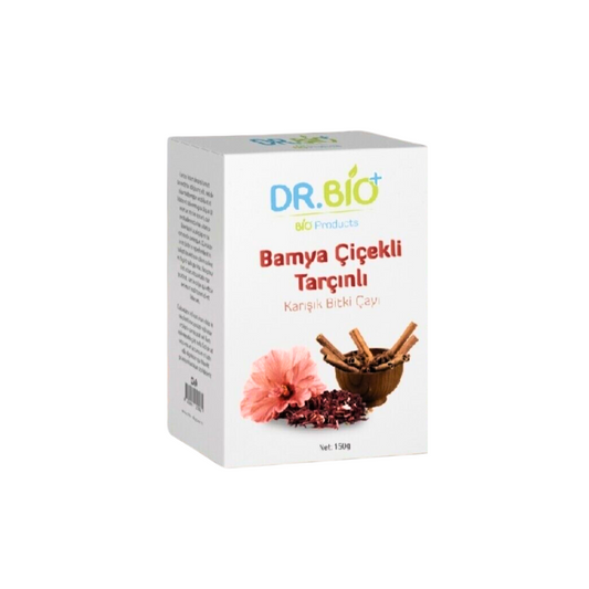 Okra-Zimt-Granatapfelblütentee, Kräutertee (150g)