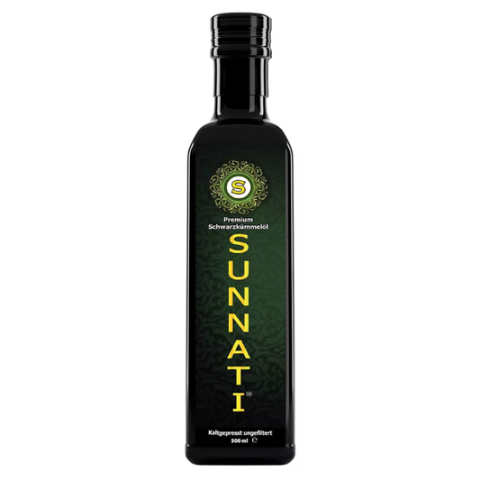 🌿 Sunnati Ägyptisches Schwarzkümmelöl - Ungefiltert & Kaltgepresst 250ml