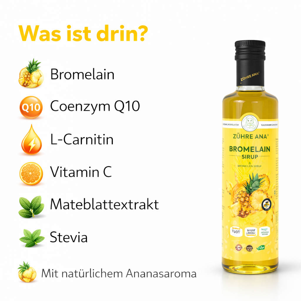 Bromelain Şurubu 250ml
