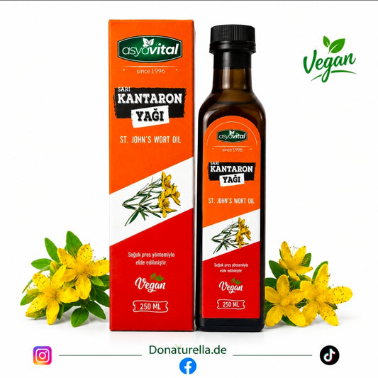 Johanniskrautöl 250 ml | Kaltgepresst | Vegan | Premium Qualität