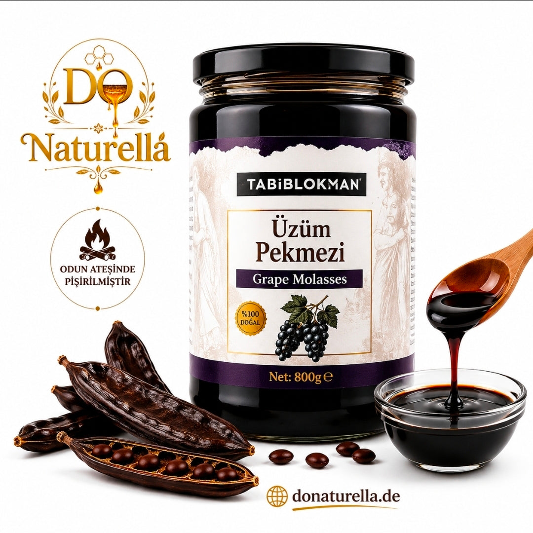 Traubenmelasse (Üzüm Pekmezi) – 100 % Natürlich, Traditionell Hergestellt, Ohne Zusatzstoffe