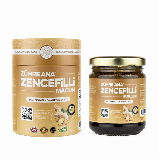 Ingwer Macun Paste mit Honig und Kräutern – Zencefilli Macun 240 g | Zühre Ana
