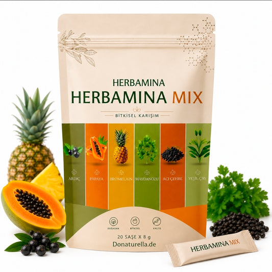 Herbamina Mix Kräutertee Kräutermischung – 20 x 8 g