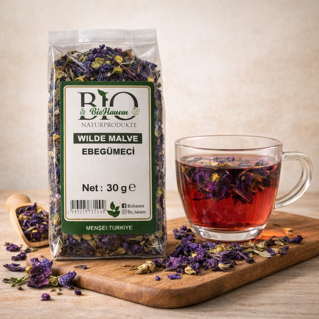 Malvenblüten Blau – Premium Qualität für Malventee |  30gr.
