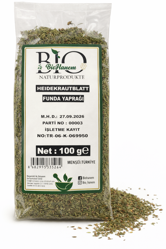 Funda yapragi Heidekrautblatt 100g