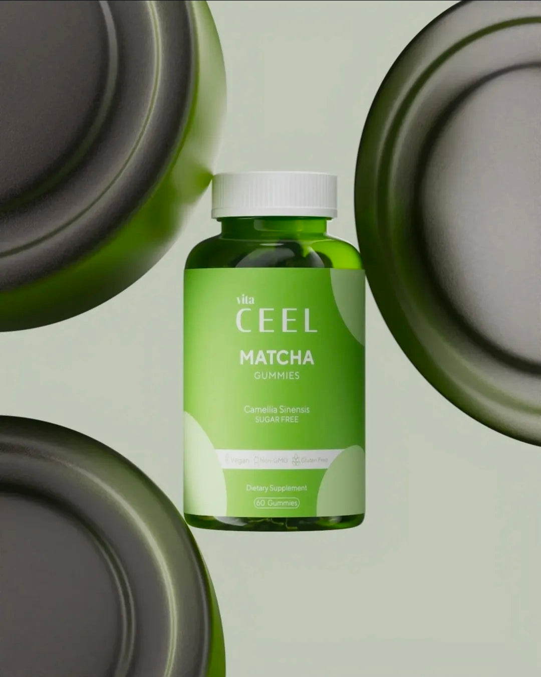 Matcha Grüner Tee Vitamin-Stoffwechsel unterstützend,Köstliche Form