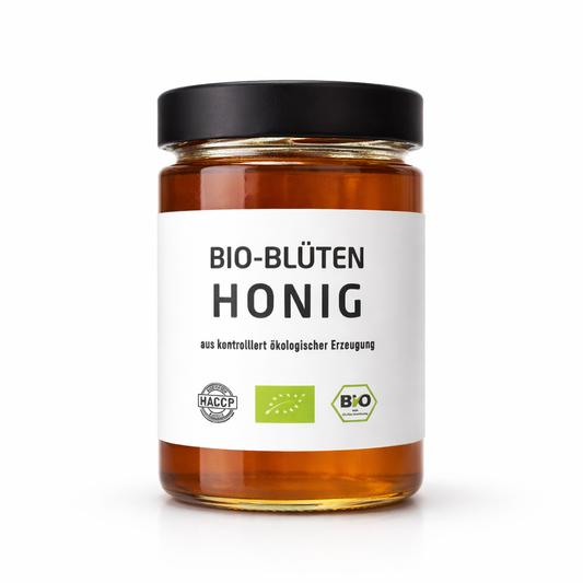 Premium Bio-Blütenhonig 400g – Aus kontrolliert ökologischer Erzeugung | 100% Naturrein