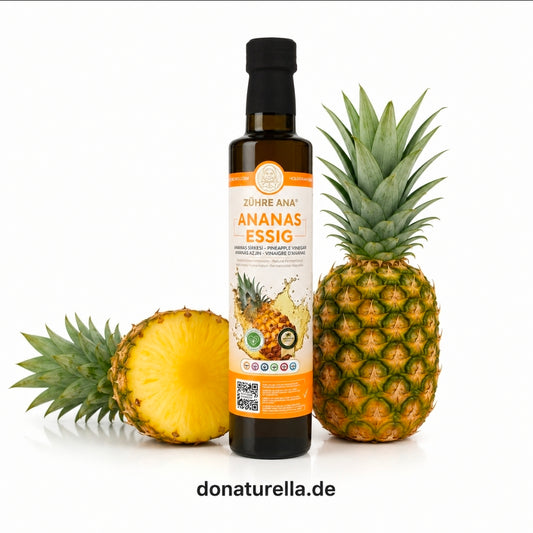 Zühre Ana Ananas Essig 500 ml – Natürlich Fermentierter Ananasessig