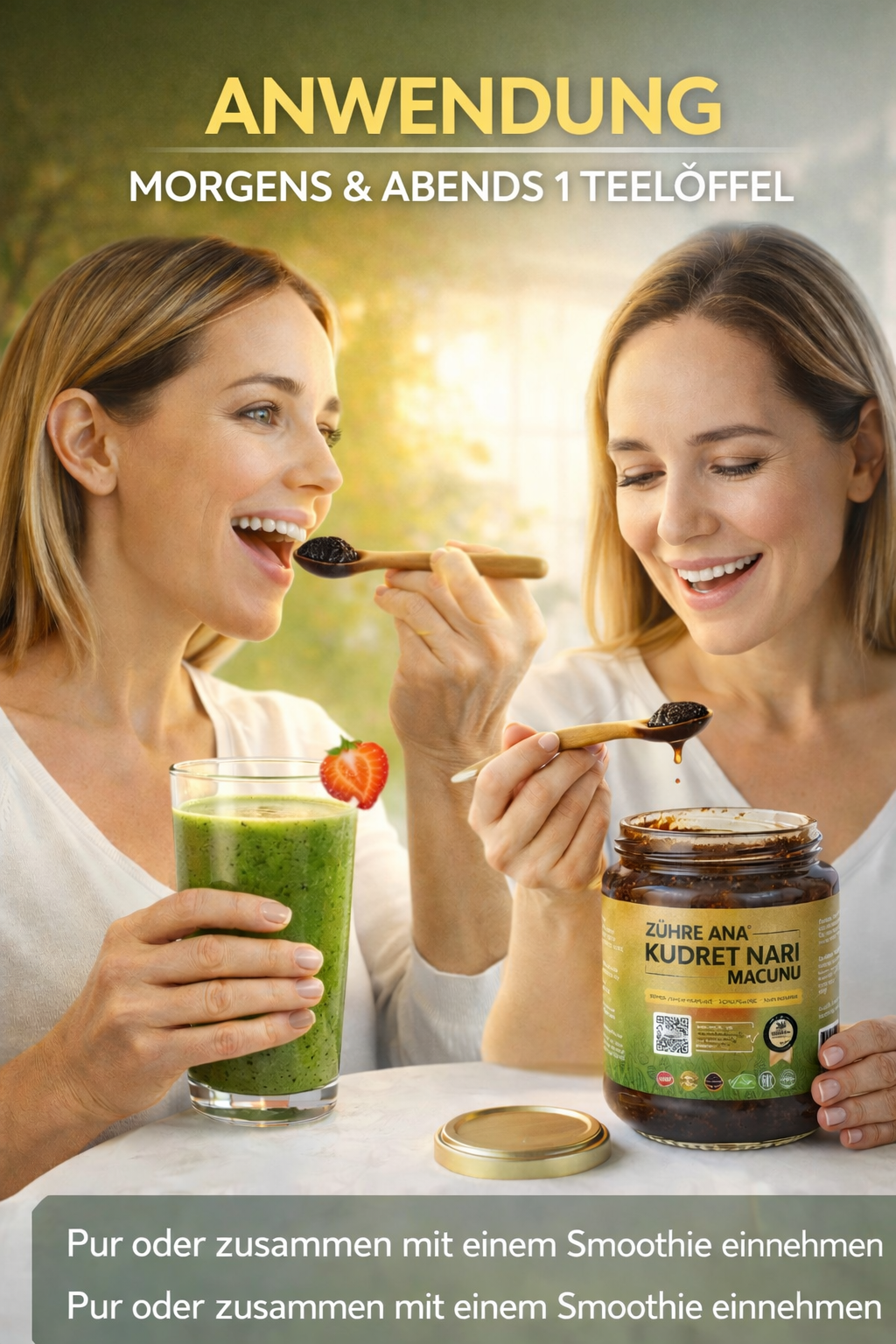Zühre Ana Kudret Narı Macunu 240 g – Bittermelonenpaste, traditionelles pflanzliches Lebensmittel