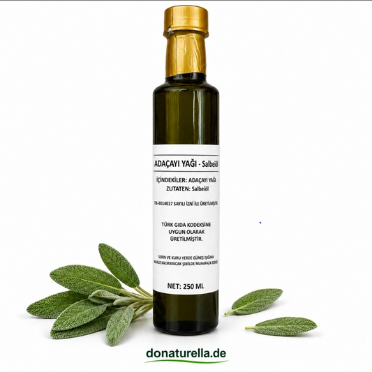 Salbeiöl 250 ml – Hochwertiges Salbei Öl – Premium Qualität