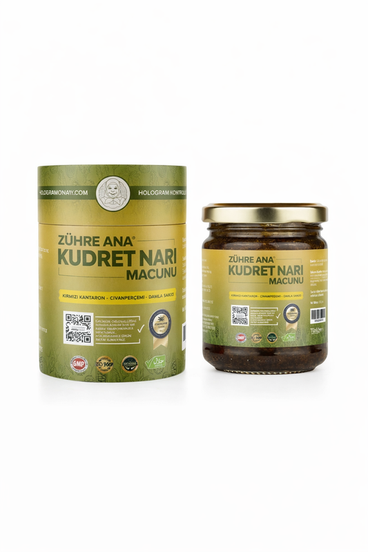 Zühre Ana Kudret Narı Macunu 240 g – Bittermelonenpaste, traditionelles pflanzliches Lebensmittel
