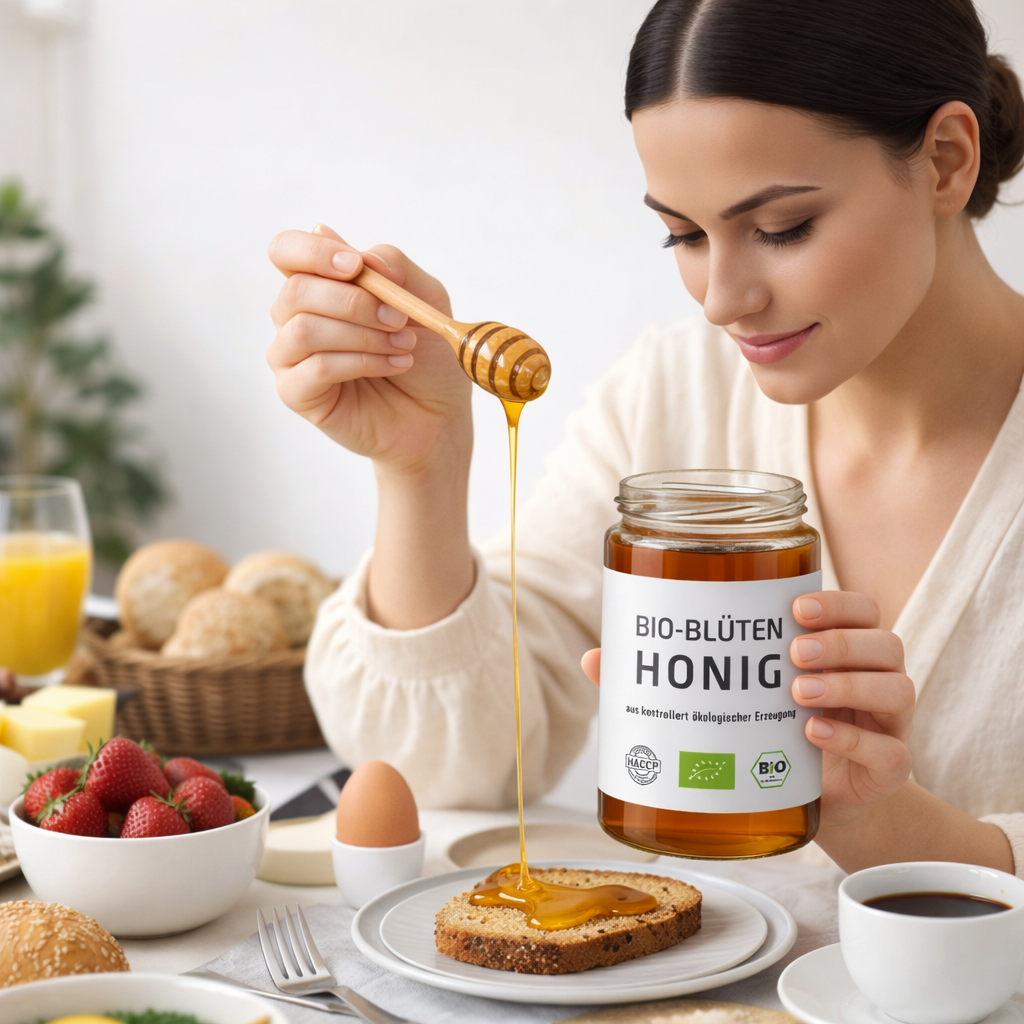 Premium Bio-Blütenhonig 400g – Aus kontrolliert ökologischer Erzeugung | 100% Naturrein