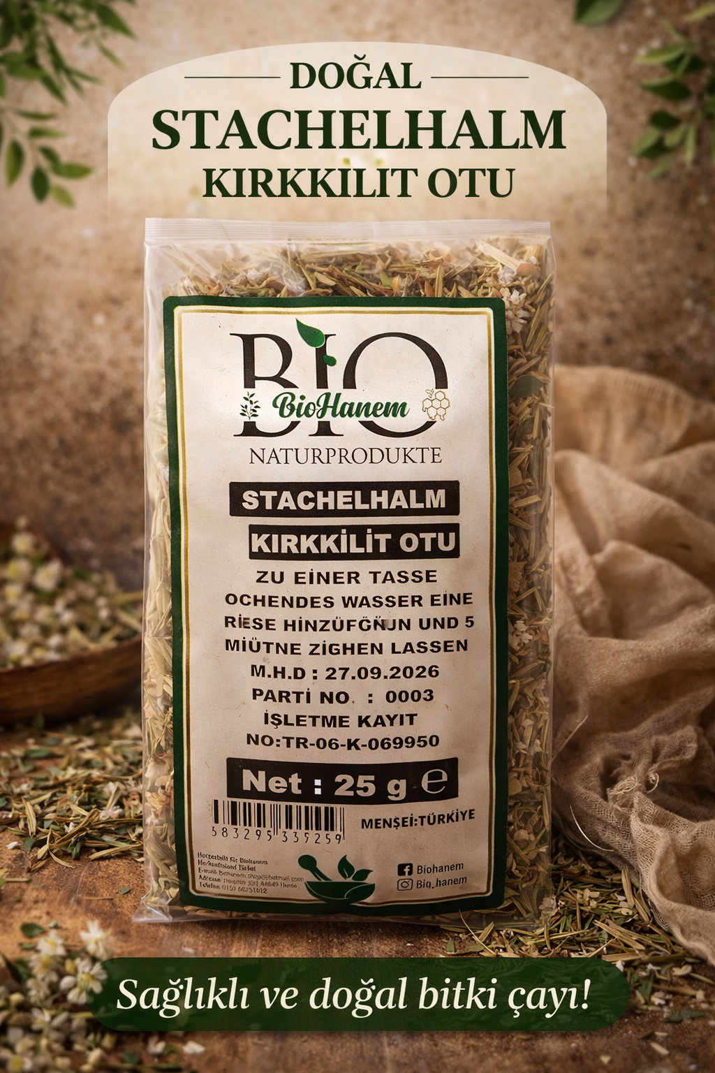 Kirkkilit Otu - Stachelhalm (25g)