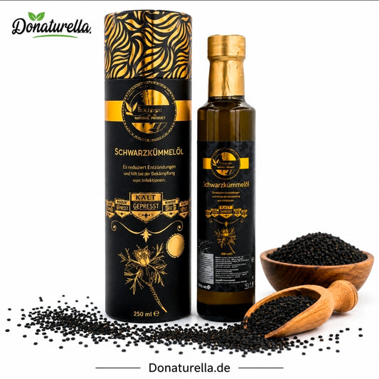 Schwarzkümmelöl kaltgepresst 250 ml – 100 % naturrein