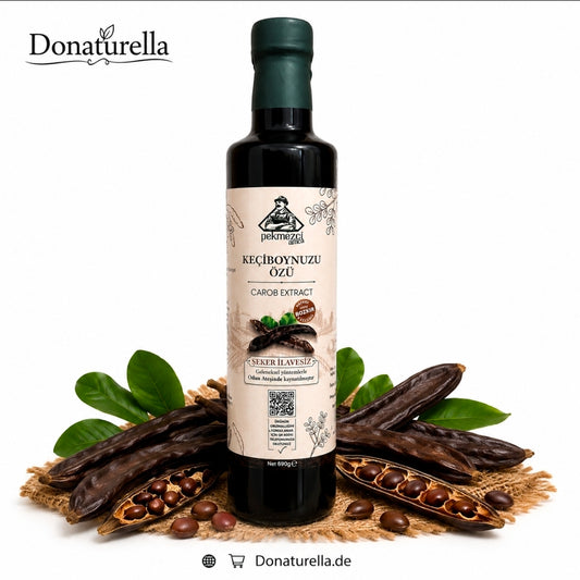 Johannisbrot-Extrakt 690 g | 100 % Natürlich | Ohne Zusatzstoffe | Traditionell hergestellt | Premium Qualität