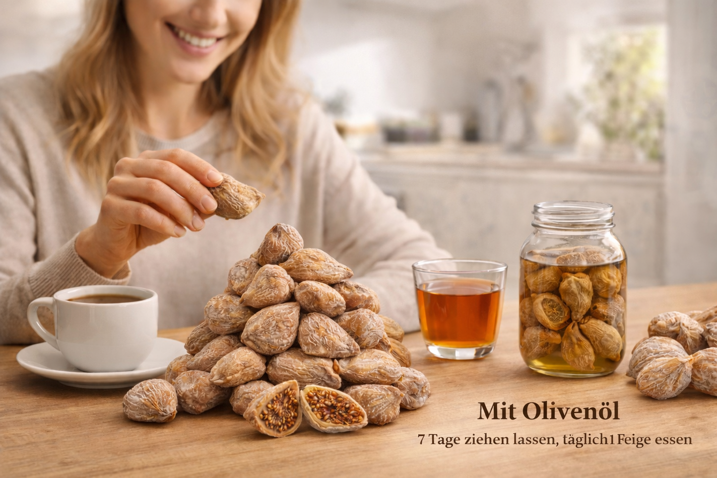 Premium Getrocknete Feigen mit Reismehl – 700g