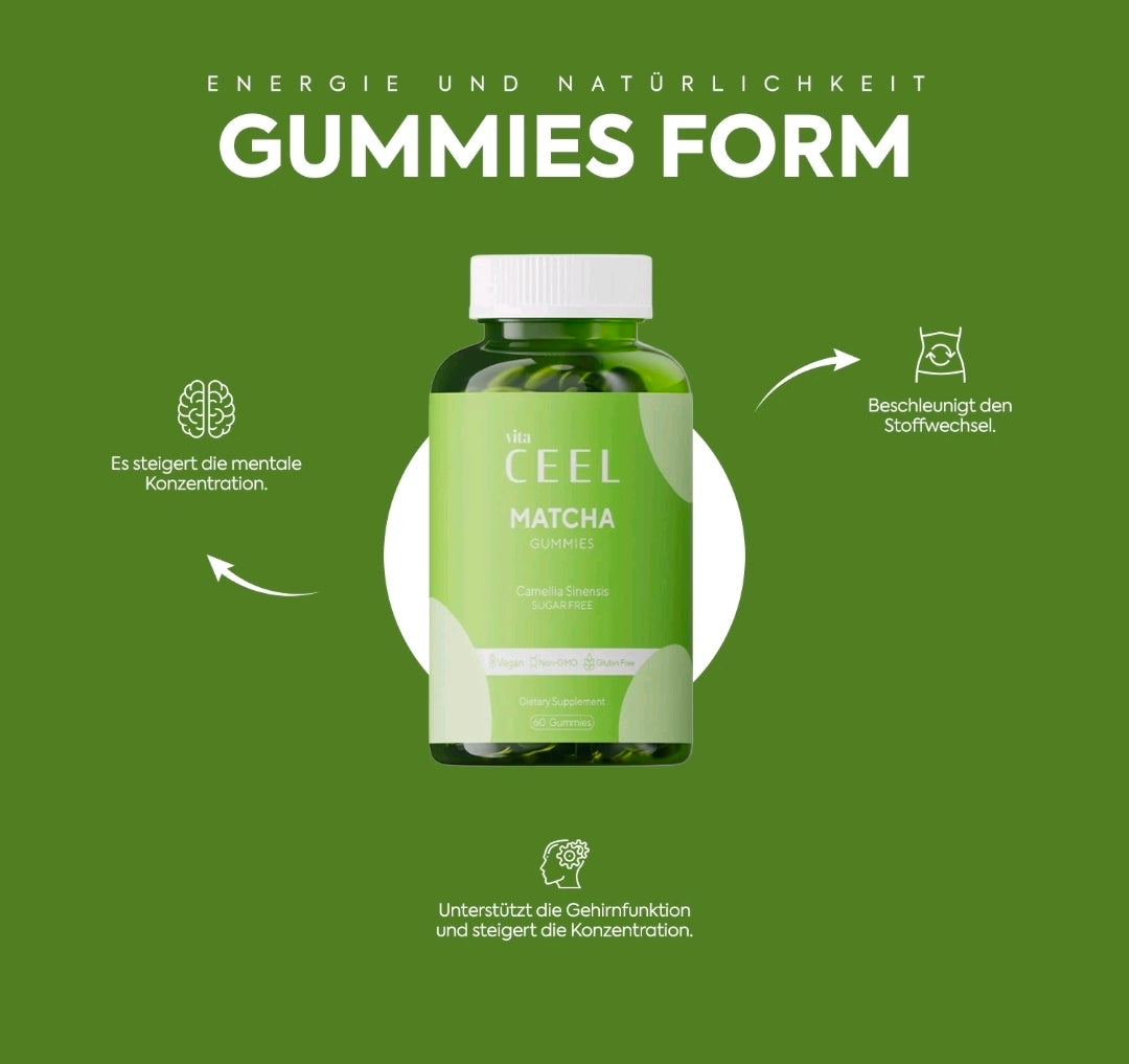 Matcha Grüner Tee Vitamin-Stoffwechsel unterstützend,Köstliche Form